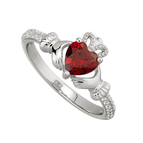 jan birthstone rings.